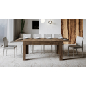 Bibi Long Wood 90x160-220cm lille spisebord med udtræk bordplader Rabatter