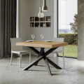 Volantis Wood 90x130-234cm lille spisebord med 2 udtræk bordplader Kampagne