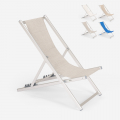 Riccione Gold strandstol sammenfoldelig aluminiums textile havestol Kampagne