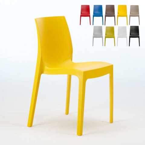 Rome Grand Soleil stabelbar spisebord stol polypropylen i mange farver Kampagne