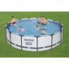 Bestway 56488 Steel Pro Max 457x107 cm rund fritstående pool badebassin På Tilbud