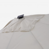 Waikiki White stor hænge parasol 3x3 m med solcelle LED Lys Til Have Mål