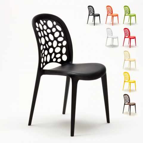 Wedding AHD stabelbar stol spisebordsstole design plast i mange farver Kampagne