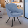 Tandil lænestol spisebord stol stofbetræk drejefunktion moderne design Udvalg
