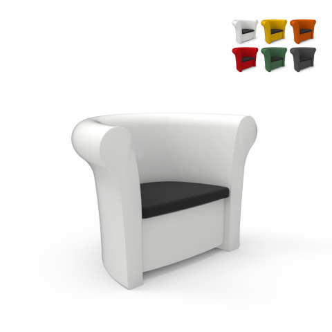Lænestol udendørs lounge moderne design haveterrasse Kalla Slide