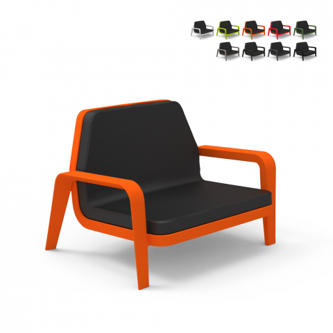 America Slide lænestol loungestol udendørs indendørs have mange farver Kampagne
