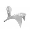Isetta Slide design lænestol lounge stol af polethylen i mange farver Køb
