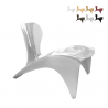 Isetta Slide design lænestol lounge stol af polethylen i mange farver Udsalg
