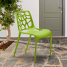 Gelateria AHD stol spisebordsstole design polypropylen i mange farver Mængderabat