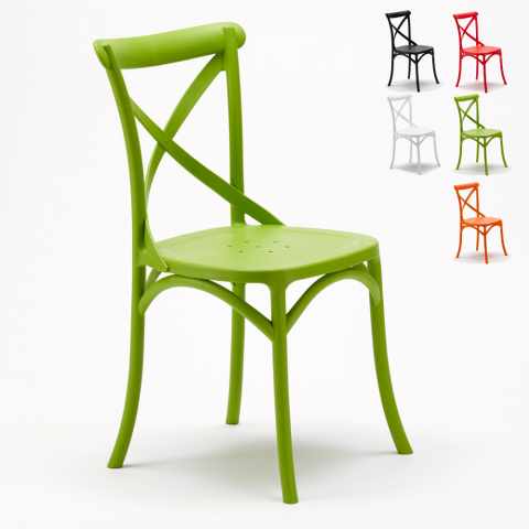 Vintage AHD stol spisebordsstole design polypropylen i mange farver