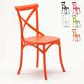 Sæt med 20 Vintage AHD stol spisebordsstole design plast i mange farver Kampagne