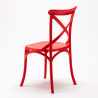 Sæt med 20 Vintage AHD stol spisebordsstole design plast i mange farver Model