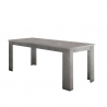 Jesi Stone 90x140-190 cm lille moderne træ grå farve spisebord udtræk På Tilbud