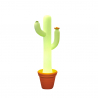 Cactus Slide lampe formet som en kaktus stor gulvlampe af polyethylen På Tilbud