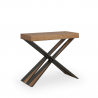 Diago Fir 90x40-300 cm plet grantræ effekt lille træ spisebord udtræk Tilbud