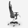 Adelaide ergonomisk gaming stol kunstlæder justerbar armlæn og hynder Udsalg