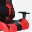 Adelaide Fire gaming kontor stol kunstlæder justerbar armlæn og hynder Valgfri