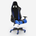Adelaide Sky gaming kontor stol kunstlæder justerbar armlæn og hynder Tilbud