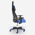 Adelaide Sky gaming kontor stol kunstlæder justerbar armlæn og hynder Udsalg
