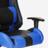 Adelaide Sky gaming kontor stol kunstlæder justerbar armlæn og hynder Valgfri