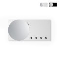 Mirror&More tavle magnetisk opslagstavle spejl whiteboard nøgleholder Kampagne