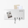 Mini Post It tavle magnetisk opslagstavle whiteboard nøgleholder Rabatter