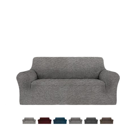 Fancy sofa betræk til 2 personers sofa pudebetræk elastisk stretchstof