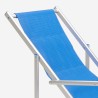 Sæt med 2 Riccione Gold Lux strandstol sammenfoldelig textile havestol Udvalg