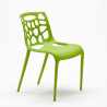Gelateria AHD stol spisebordsstole design polypropylen i mange farver Valgfri