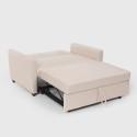 Porto Rico 2-personers sofa sovesofa moderne design stof i flere farver Valgfri