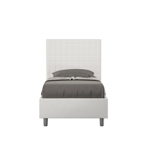 Sunny S1 90x200 cm seng lameller sengegavl kunstlæder betræk Kampagne
