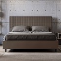 Sunny M3 170x200 cm seng lameller sengegavl kunstlæder betræk Mængderabat